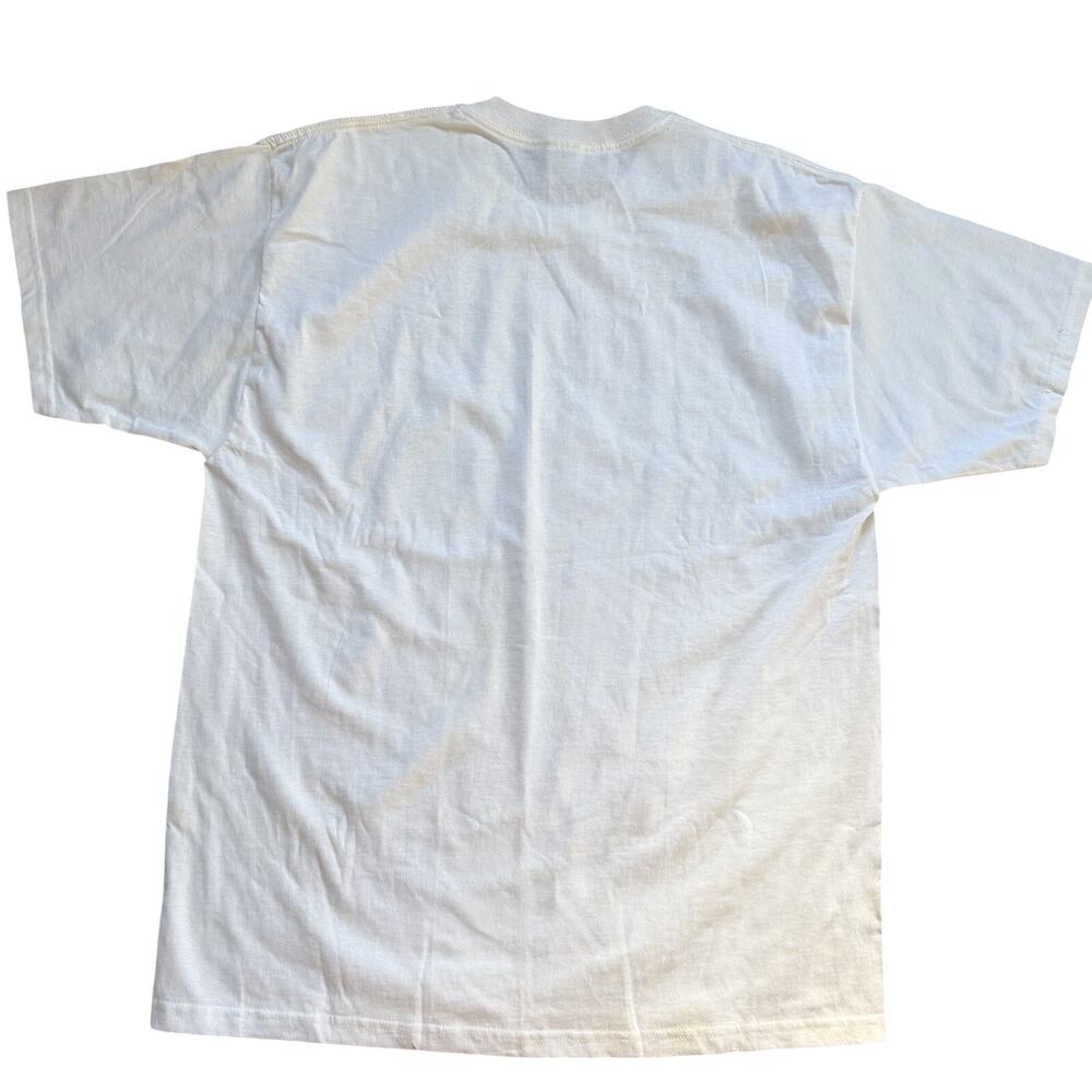 Vintage 90s Rocky Mountain National Park Wolf T Shirt XL Jerzees Colorado Nature - Picture 2 of 4